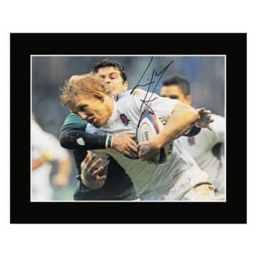 Signed Lewis Moody Photo Display 12×10 – England Icon