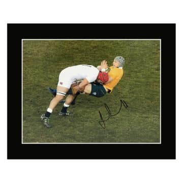 Signed James Haskell Photo Display 12×10 – England Icon