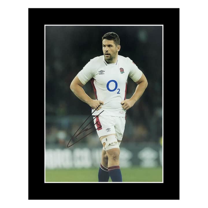 Signed Charlie Ewels Photo Display 12x10 - England Icon Autograph