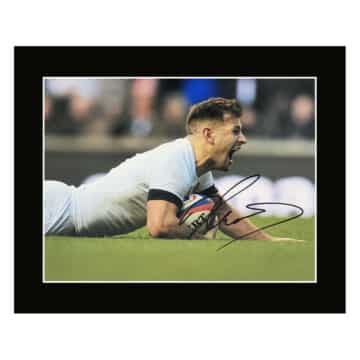 Signed Danny Care Photo Display 12×10 – England Icon