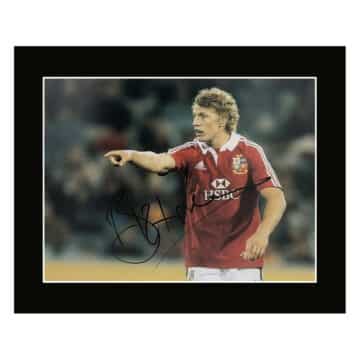 Signed Billy Twelvetrees Photo Display 12×10 – British & Irish Lions Icon