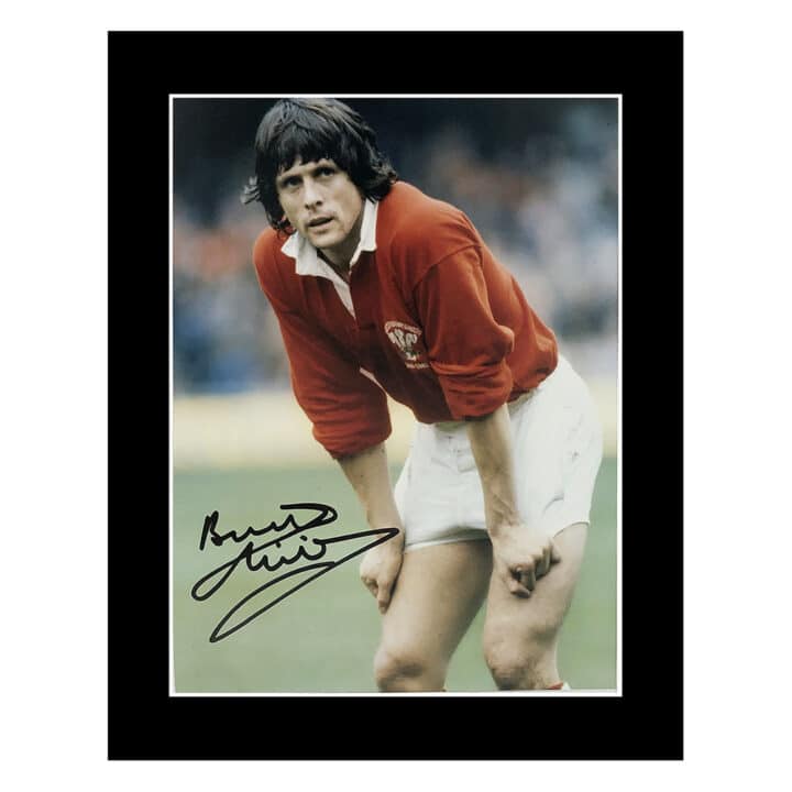 Signed Brynmor Williams Photo Display 12×10 – Wales Icon