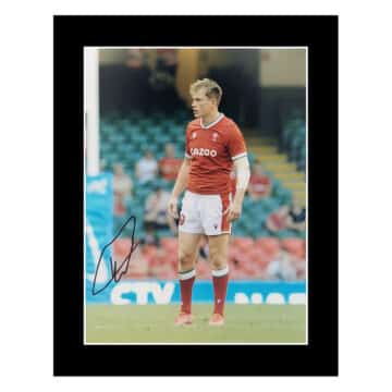 Signed Tom Rogers Photo Display 12×10 – Wales Icon