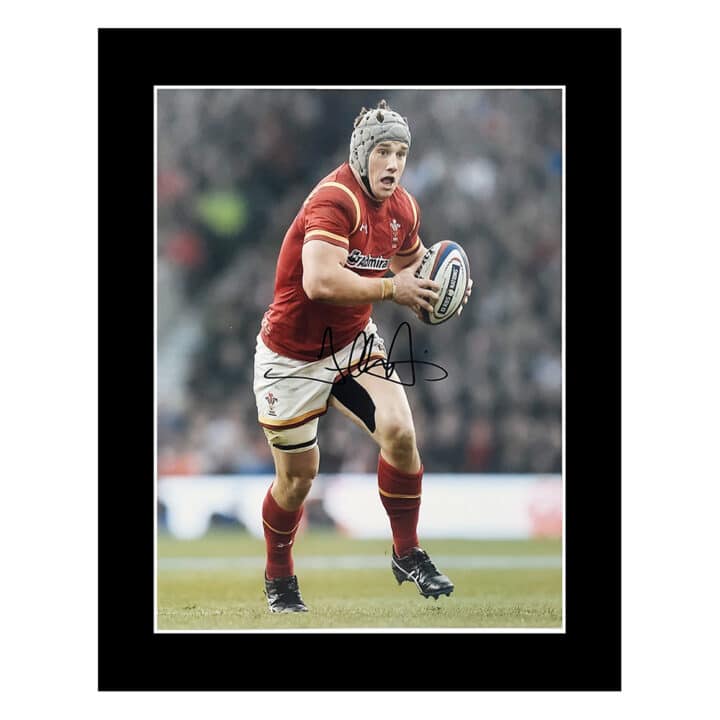 Signed Jonathan Davies Photo Display 12×10 – Wales Icon