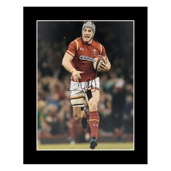 Signed Jonathan Davies Photo Display 12×10 – Wales Icon