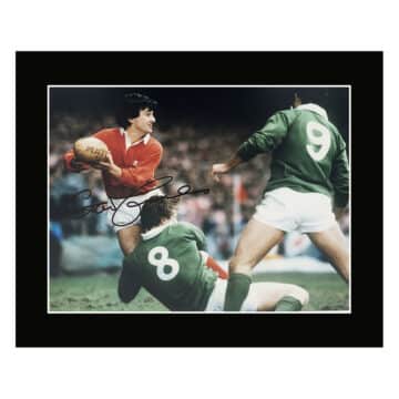 Signed Gareth Davies Photo Display 12×10 – Wales Icon