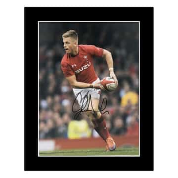 Signed Gareth Anscombe Photo Display 12×10 – Wales Icon