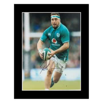 Signed Rob Herring Photo Display 12x10 - Ireland Icon Autograph