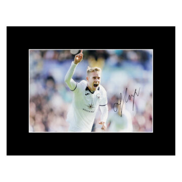 Signed Oli Cooper Photo Display 16x12 - Swansea City Icon