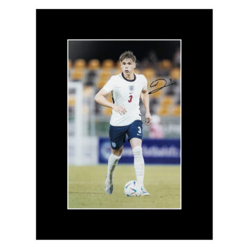 Signed Callum Doyle Photo Display 16x12 - England Icon