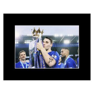 Signed Matty James Photo Display 16x12 - Leicester City Autograph