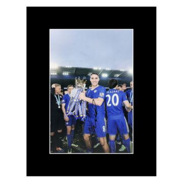 Signed Matty James Photo Display 16x12 - Leicester City Icon Autograph