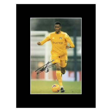 Signed Tosin Adarabioyo Photo Display 16x12 - Fulham Icon