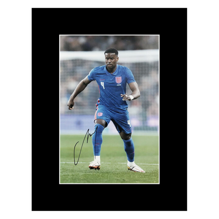 Signed Marc Guehi Photo Display 16x12 - England Icon