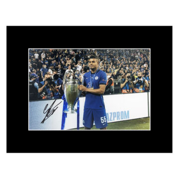 Signed Tino Anjorin Photo Display 16x12 - Chelsea Icon