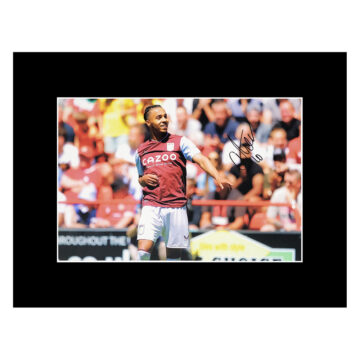 Signed Cameron Archer Photo Display 16×12 – Aston Villa Icon