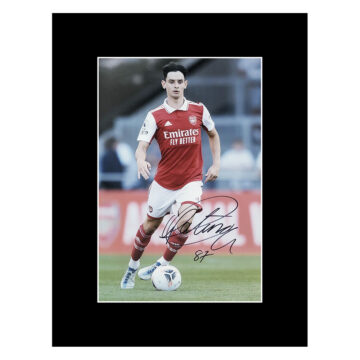 Signed Charlie Patino Photo Display 16x12 - Arsenal FC Icon Autograph