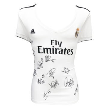 Signed Real Madrid Shirt - Femenino Squad Autograph