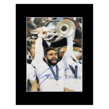 Signed Dani Carvajal Photo Display - 16x12 Real Madrid Icon