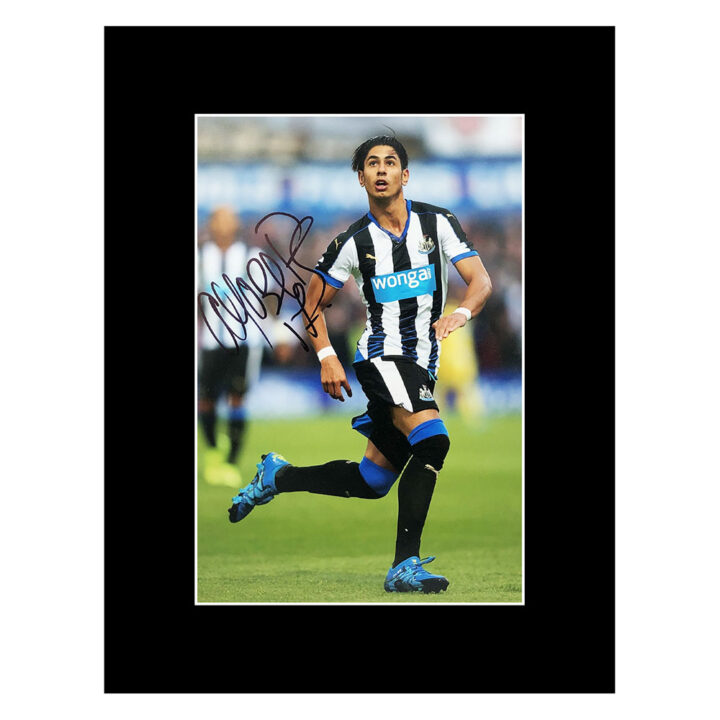 Signed Sergio Perez Photo Display - 16x12 Newcastle United Icon