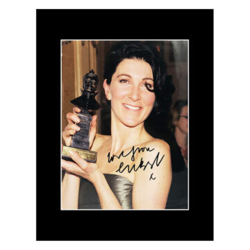 Signed Eve Best Photo Display - 12x10 TV Icon