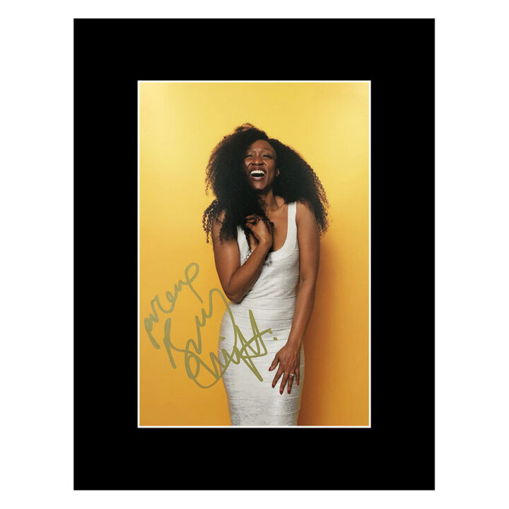 Signed Beverley Knight Photo Display - 16x12 Music Icon