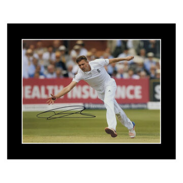 Signed Jake Ball Photo Display 12x10 - England Icon