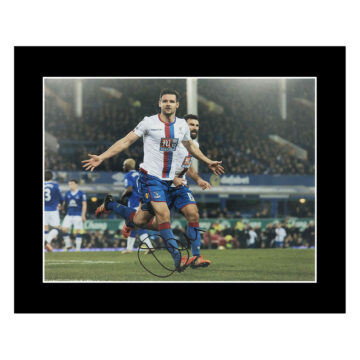 Signed Scott Dann Photo Display 12x10 - Crystal Palace Icon