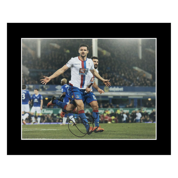 Signed Scott Dann Photo Display 12x10 - Crystal Palace Icon