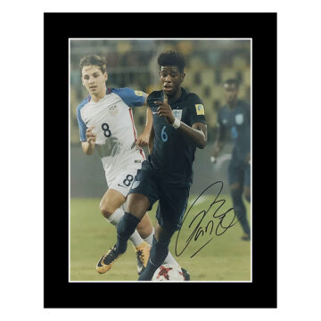 Jonathan Panzo Signed Photo Display 12x10 - England Icon