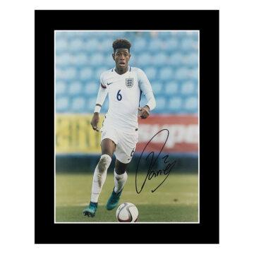 Signed Jonathan Panzo Photo Display 12x10 - England Icon Autograph