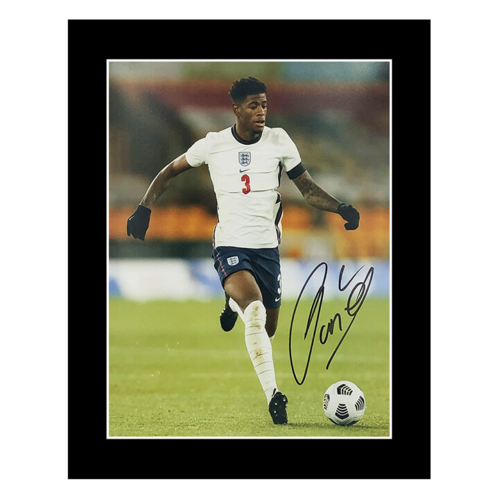 Signed Jonathan Panzo Photo Display 12x10 - England Icon