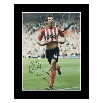 Signed Jack Cork Photo Display 12x10 - Southampton Icon Autograph