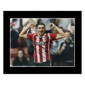 Signed Dusan Tadic Photo Display 12x10 - Southampton Icon Autograph