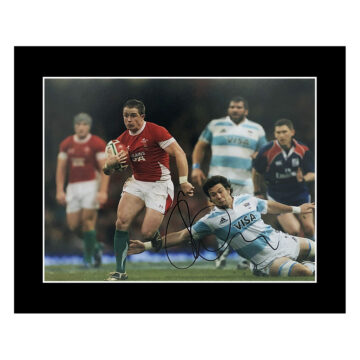 Shane Williams Signed Photo Display 12x10 - Wales Rugby Icon