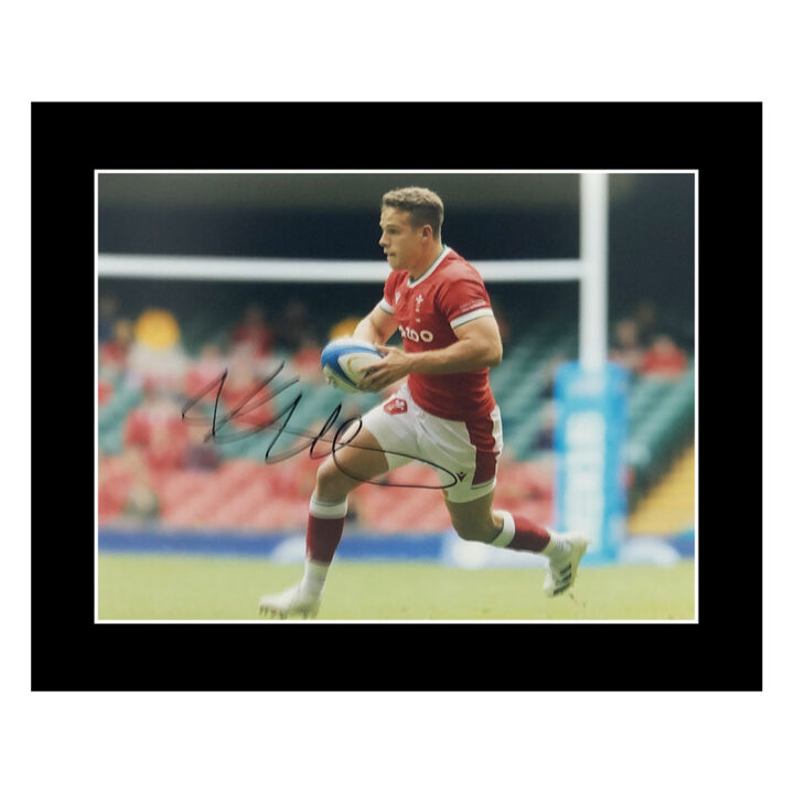 Signed Kieran Hardy Photo Display 12x10 - Wales Rugby Icon Autograph