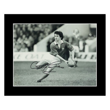 Signed Gareth Davies Photo Display 12x10 - Wales Rugby Icon