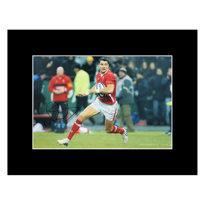 Mike Phillips Signed Photo Display 16x12 - Wales Autograph