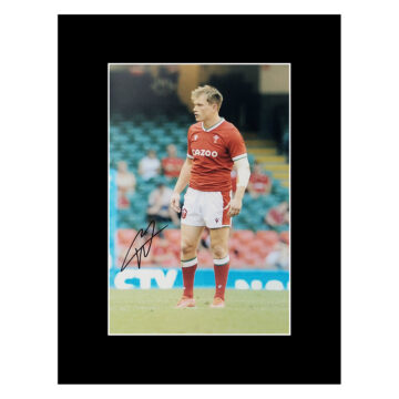 Nick Tompkins Signed Photo Display 16x12 - Wales Rugby Icon