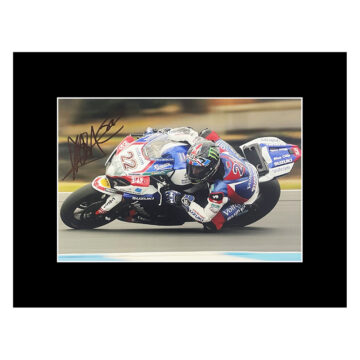 Sam Lowes Signed Photo Display 16x12 - MotoGP Icon Autograph