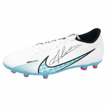 Signed Alisson Becker Football Boot - Premier League 2024 Autograph