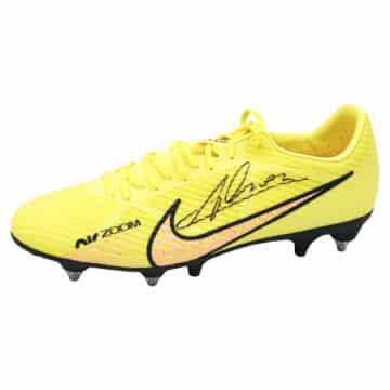 Signed Alisson Becker Football Boot - Premier League Winner 2020