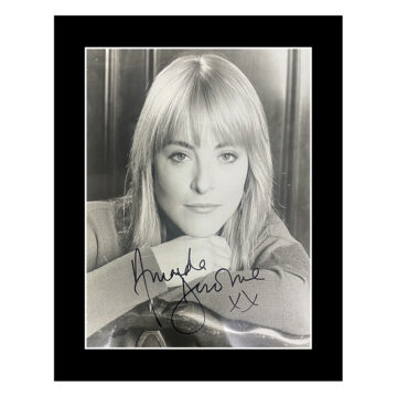 Signed Amanda Donohoe Photo Display - 12x10 TV Icon