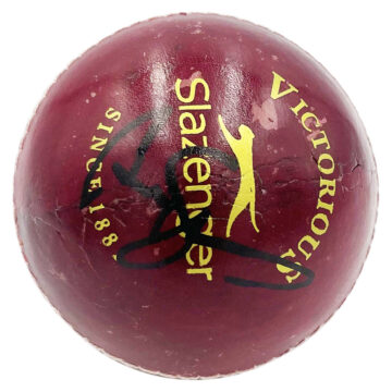 Signed Andrew Strauss Cricket Ball - Ashes Icon Autograph