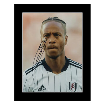 Signed Bobby Decordova-Reid Photo Display 12x10 - Fulham Icon Autograph