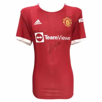 Signed Bruno Fernandes Shirt - Manchester United Captain