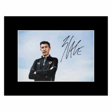 Signed Bruno Lage Photo Display 16x12 - Wolves Icon