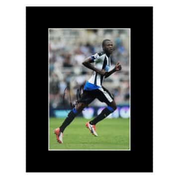 Signed Chancel Mbemba Photo Display 16x12 - Newcastle United Icon