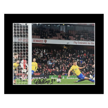 Signed Charlie Patino Photo Display - 12x10 Arsenal FC Icon