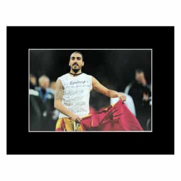 Signed Chico Flores Photo Display 16x12 - Spain Icon